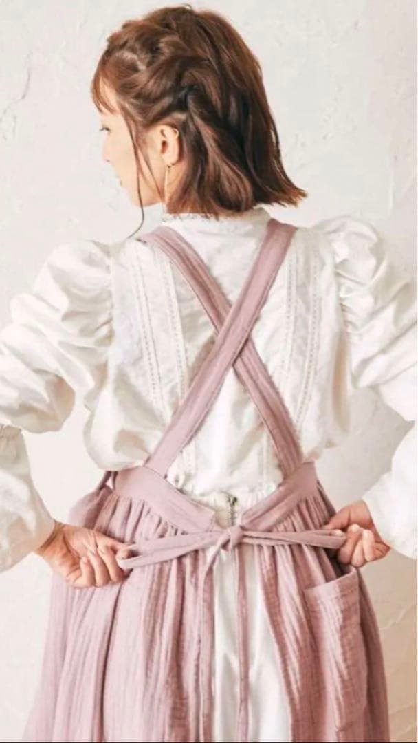 辻ちゃんプロデュース parsley エプロン ダスティピンク 即完売品