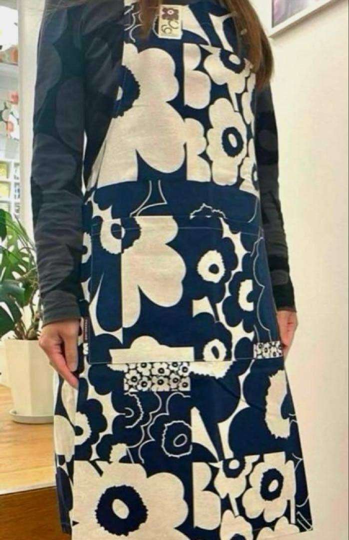 ✨新品未使用 マリメッコ marimekko 60周年 ウニッコ エプロン