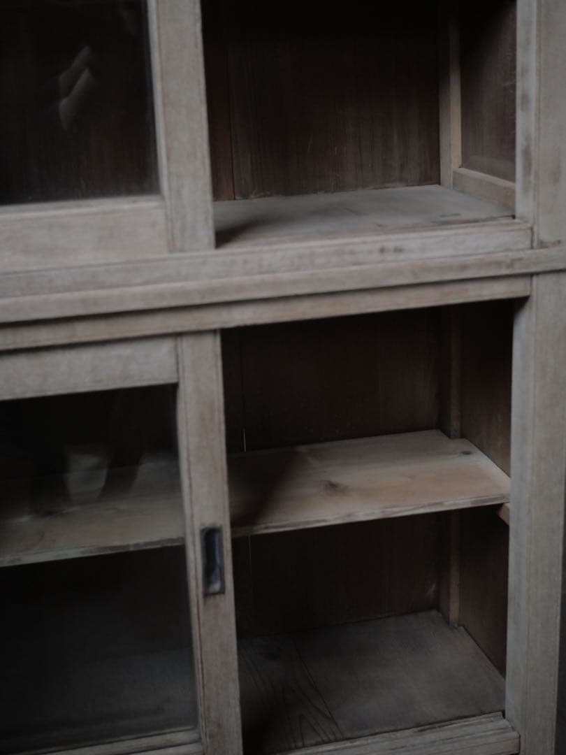 食器棚　収納棚　棚　キッチン　器　作家　古家具　古道具　アンティーク　昭和レトロ