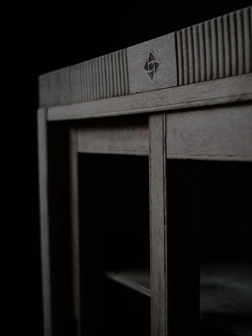 食器棚　収納棚　棚　キッチン　器　作家　古家具　古道具　アンティーク　昭和レトロ