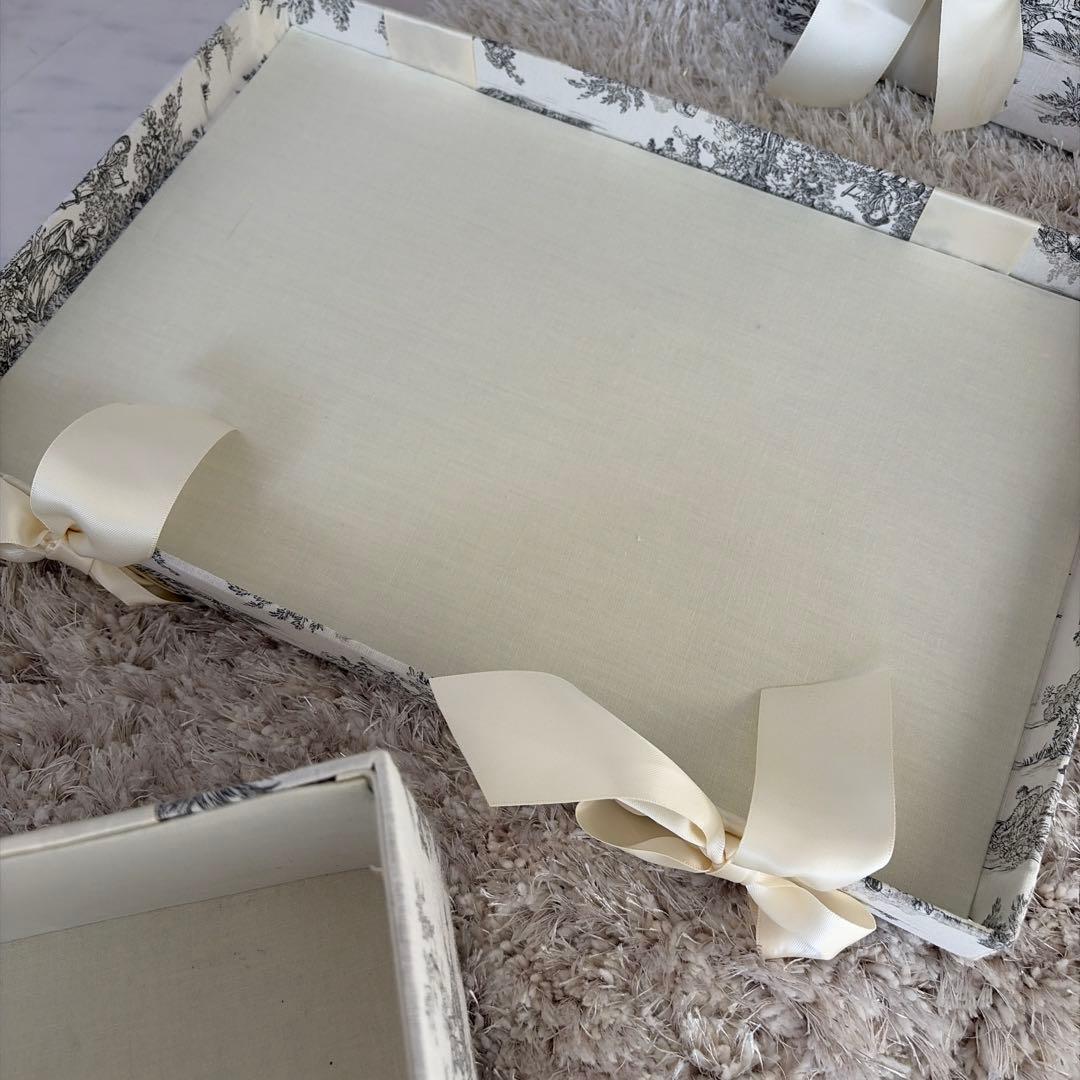 ジェニファーテイラー トワルドジュイ柄 3段収納ボックス