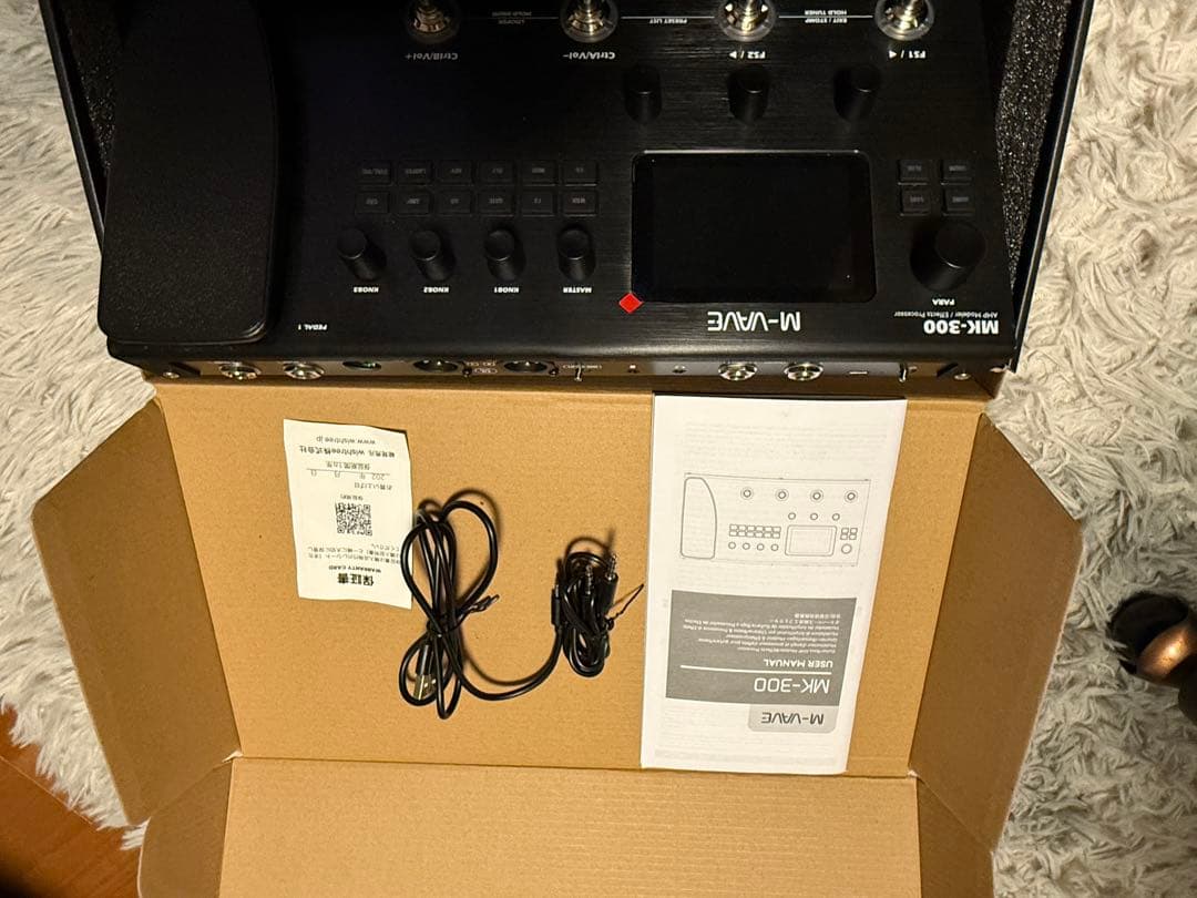 MK300 エフェクター ブラック 元箱付き