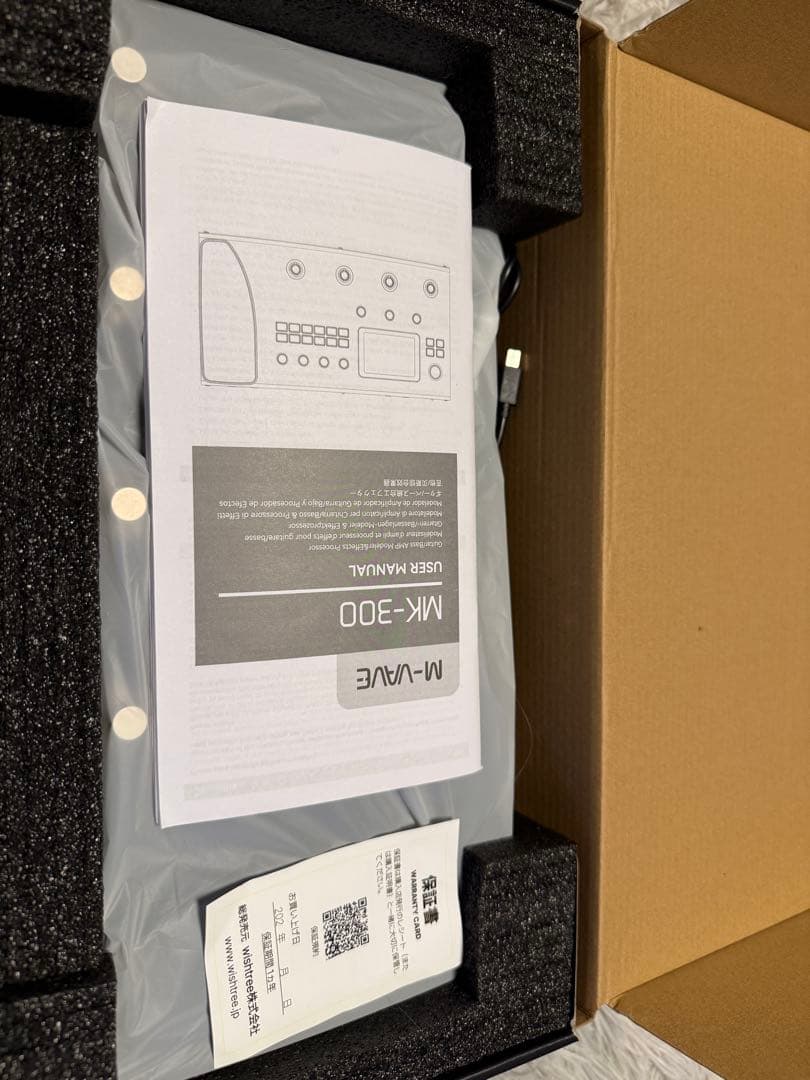 MK300 エフェクター ブラック 元箱付き