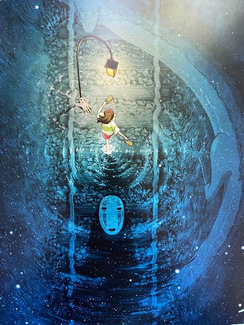 激レア】ジブリ 千と千尋の神隠し 中国版B ポスター 宮崎駿 ② - メルカリ