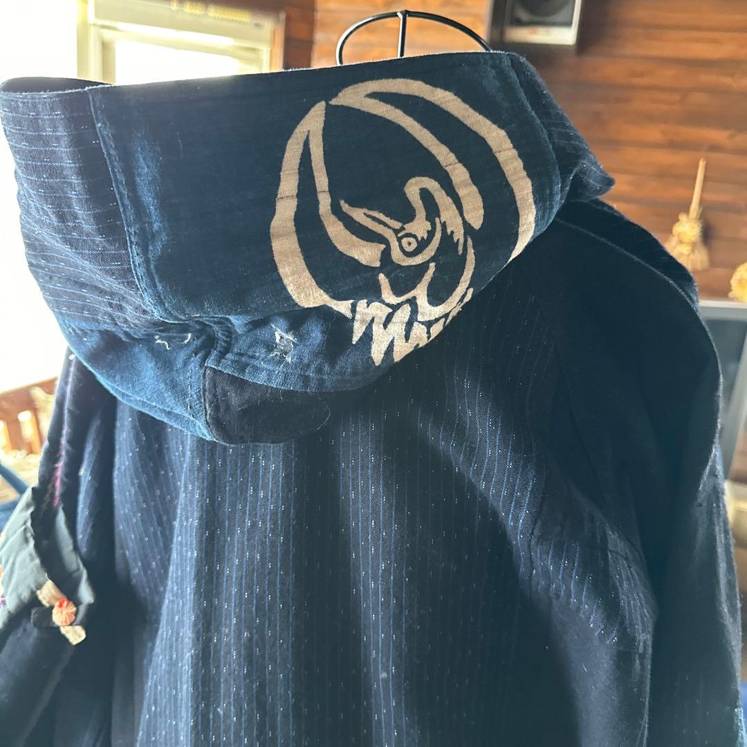 藍染リメークコート