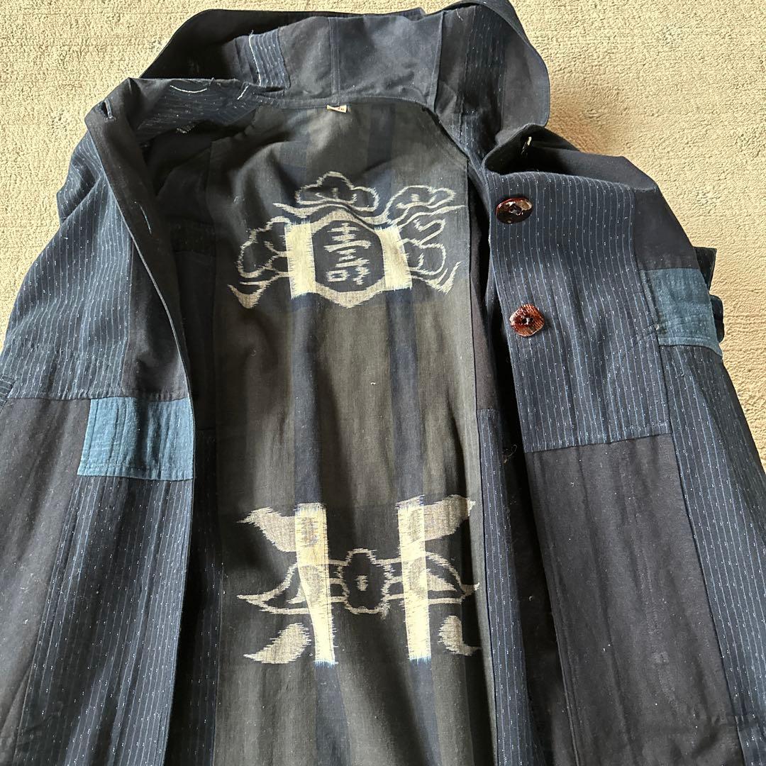 藍染リメークコート