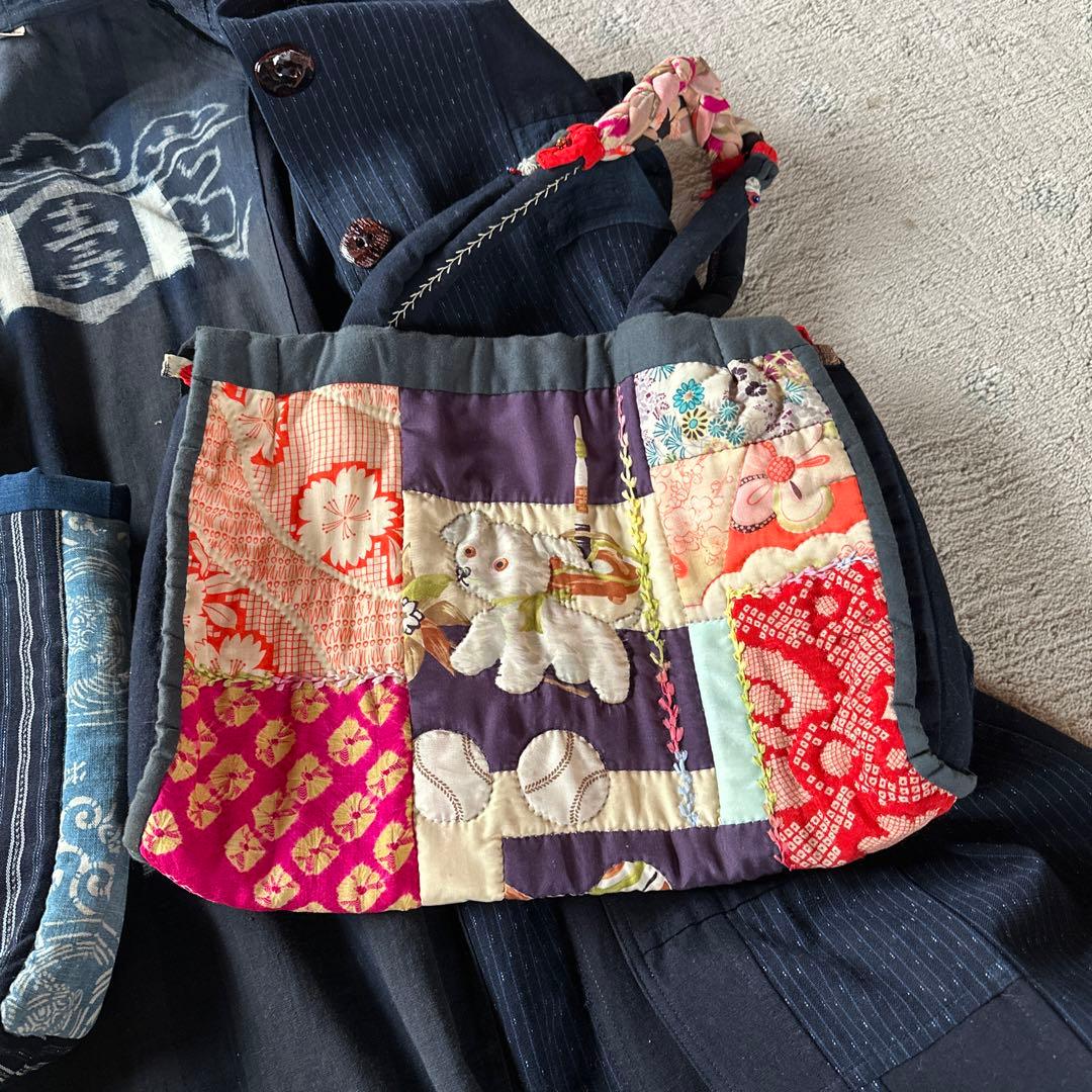 藍染リメークコート