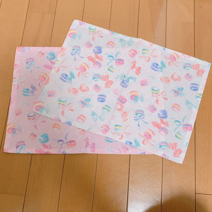 ハンドメイド　入園　幼稚園　女の子　レッスンバッグ　シューズバッグ　上履き入れ