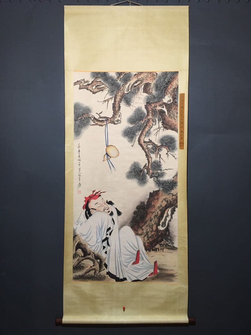 中国 人物画 掛け軸 中堂 四尺 手描き 宣紙 中国美術 書画 インテリア 中国 仕女画 人物画 掛け軸 中堂 四尺 手描き 宣紙 中国美術 インテリア