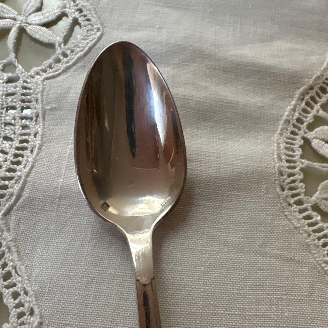 フランス　アンティーク　ヴィンテージ　APOLLO スプーン　6本　銀食器