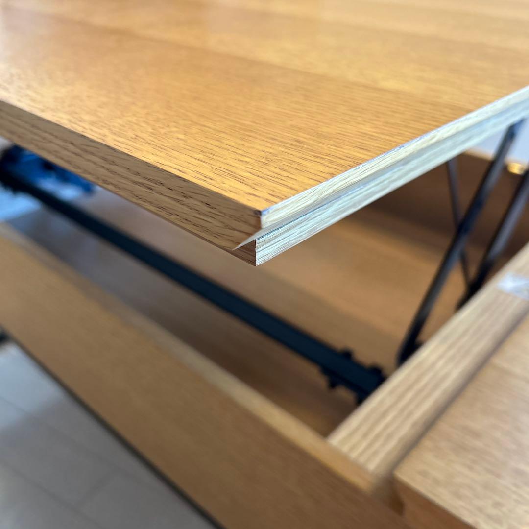 ニトリ　センターテーブルNヒバリ120 LBR