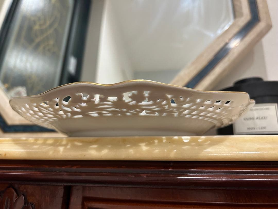 Meissenマイセン 飾り皿　アンティーク キャビネットプレート ドレスデン