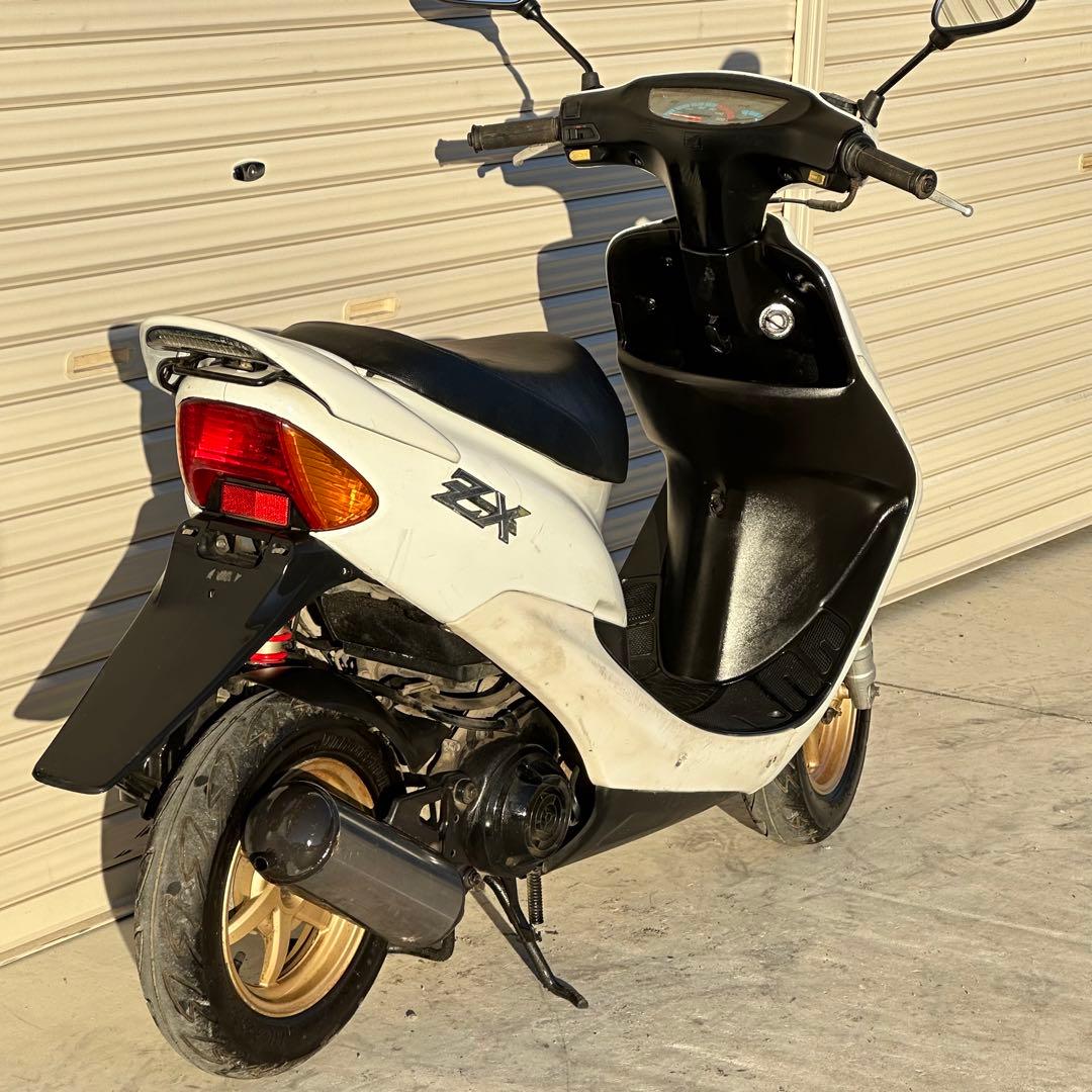 茨城 ホンダ ライブディオ AF35 DIO ZX 人気の白 120メーター - メルカリ