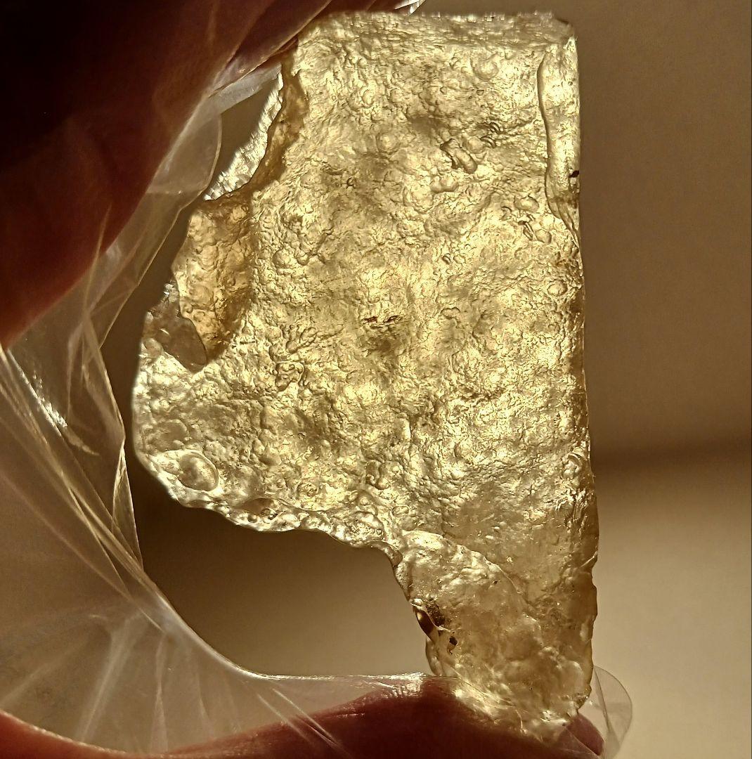 【美品 高品質】リビアングラス 原石　ラフ　高品質　インパクトガラス