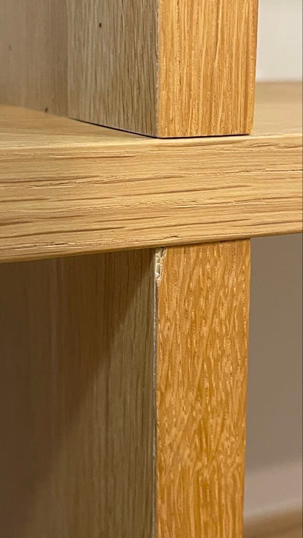 無印良品 スタッキングシェルフセット 3段×2列 オーク材