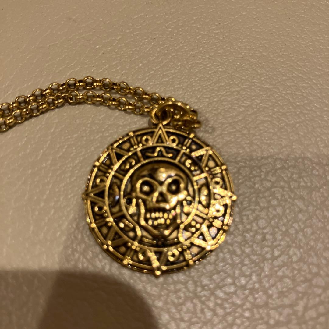 パイレーツオブカリビアン アステカの金貨 ネックレス 当時物 映画