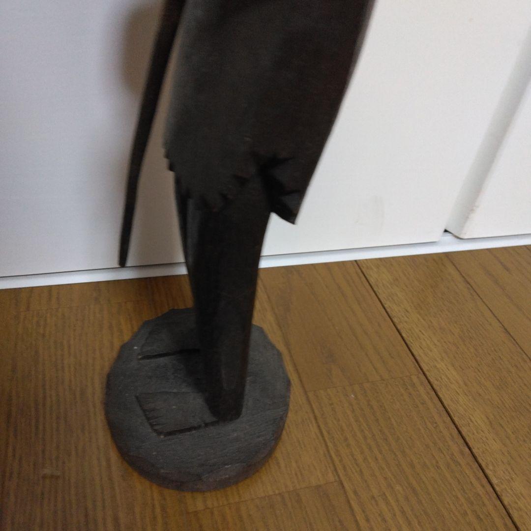 1380 人形　木彫り、人形、木