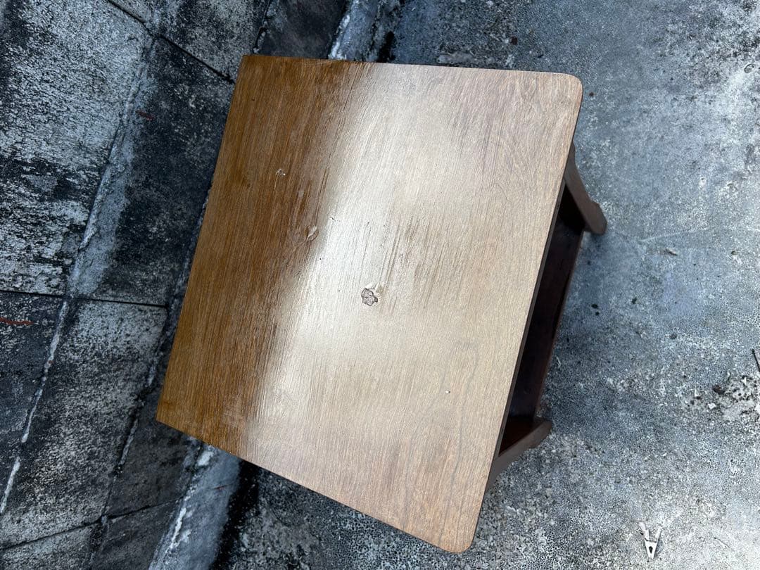 ビンテージ　ミリタリー　60s 木製サイドテーブル