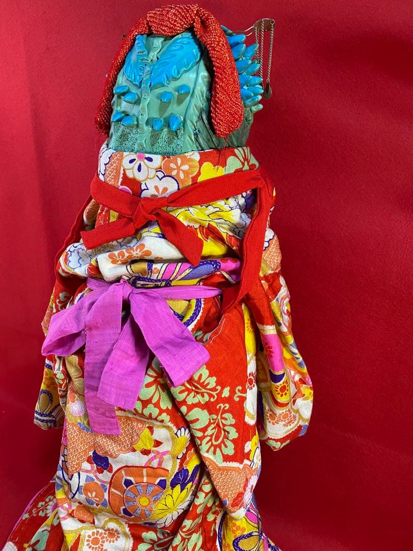 怪獣ドラゴン着物姿