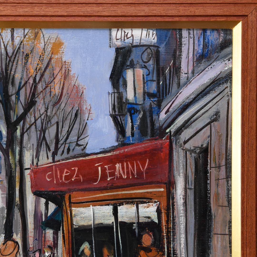 h*u様 【模写】増田誠 「パリー ブルーヴァル ヴォルテール」 油彩 6F