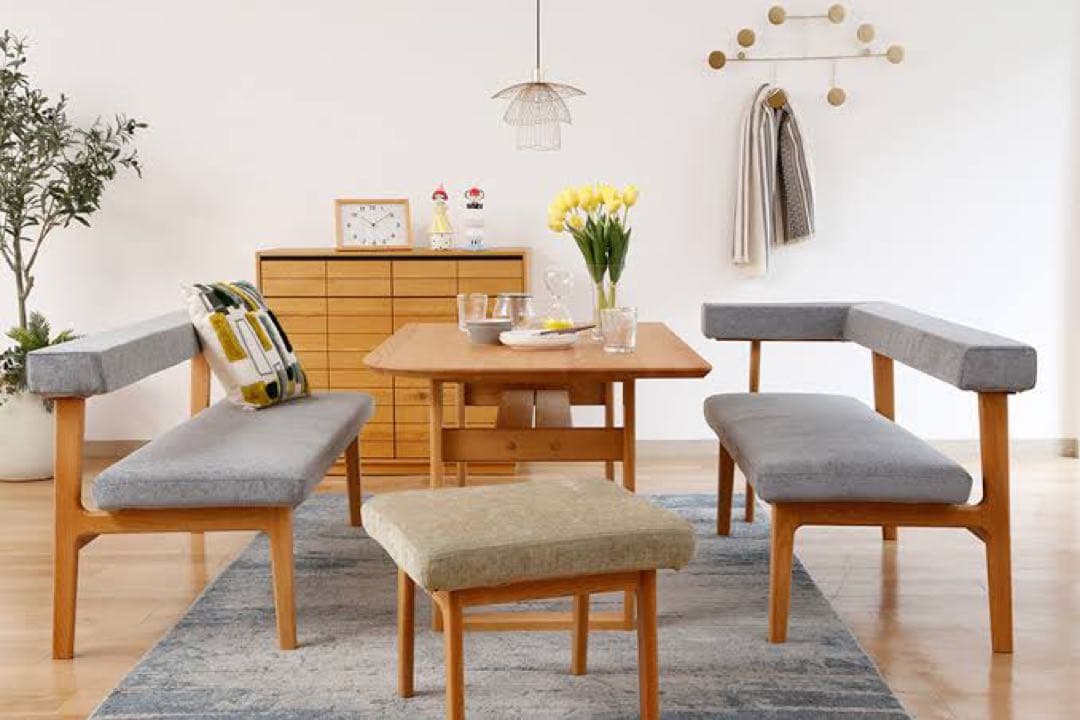 LIVING HOUSE MOCOA ソファー　L字　モコア　リビングハウス