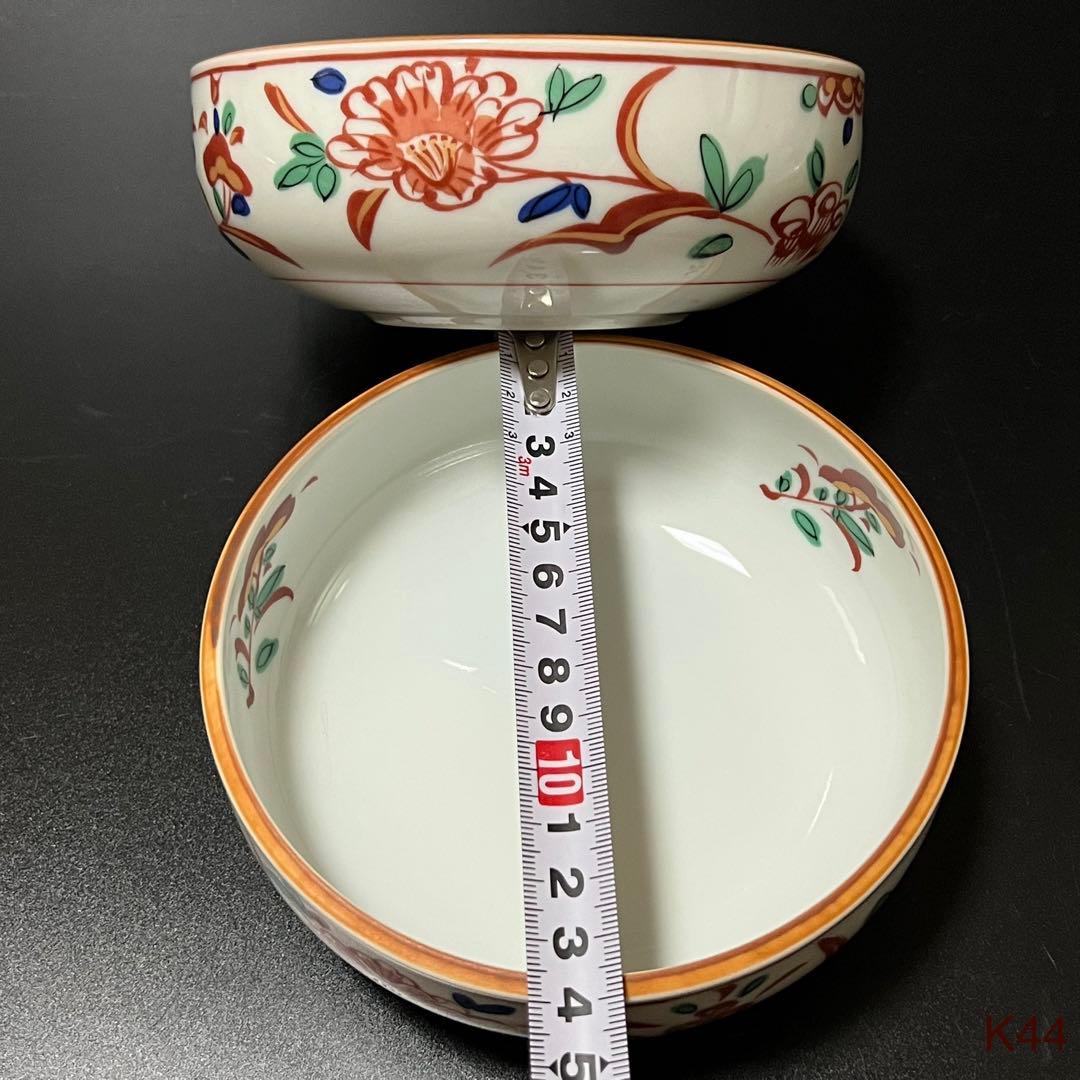 橘吉/赤絵/器/5個セット/たち吉/高級/料亭/和食器/日本/皿/鉢/どんぶり