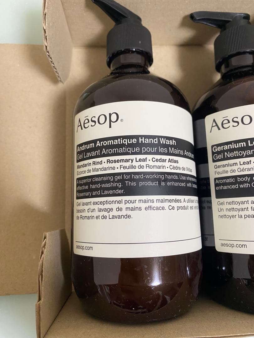 新品未使用　Aesop ボディクレンザー&ハンドウォッシュ