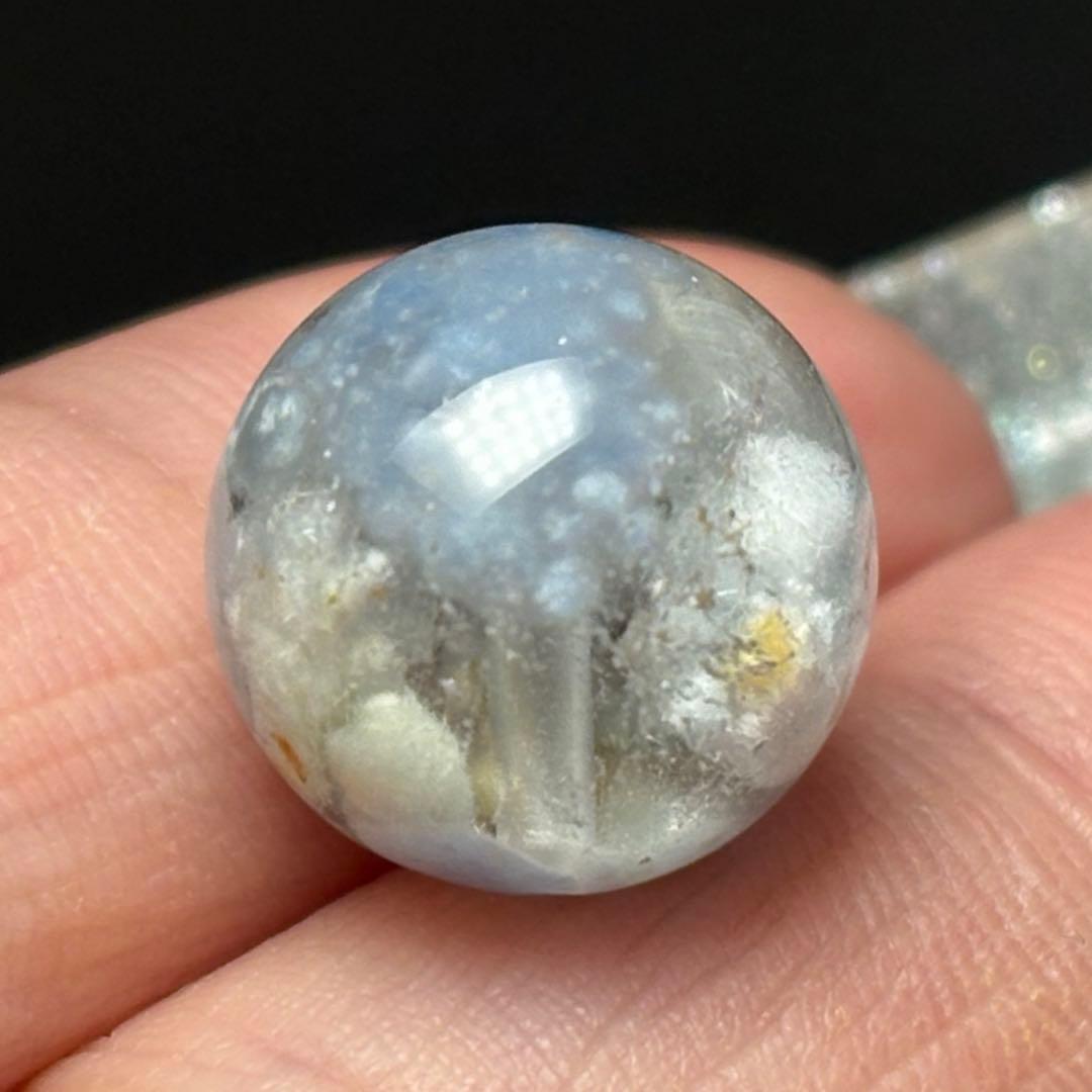 極上　デュモルチェライトインクォーツ　K322