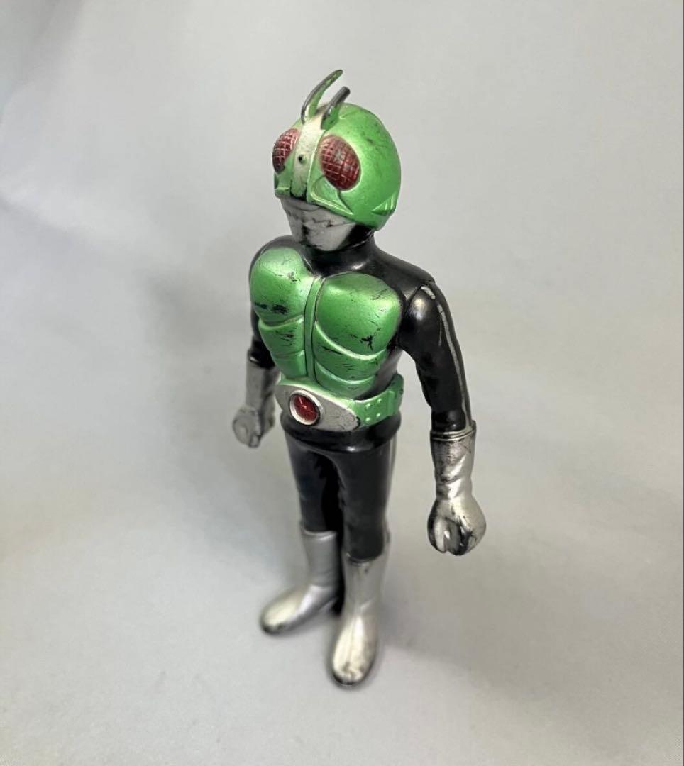 70s ポピー 仮面ライダー ミニ ソフビ 当時物 ビンテージ 昭和レトロ