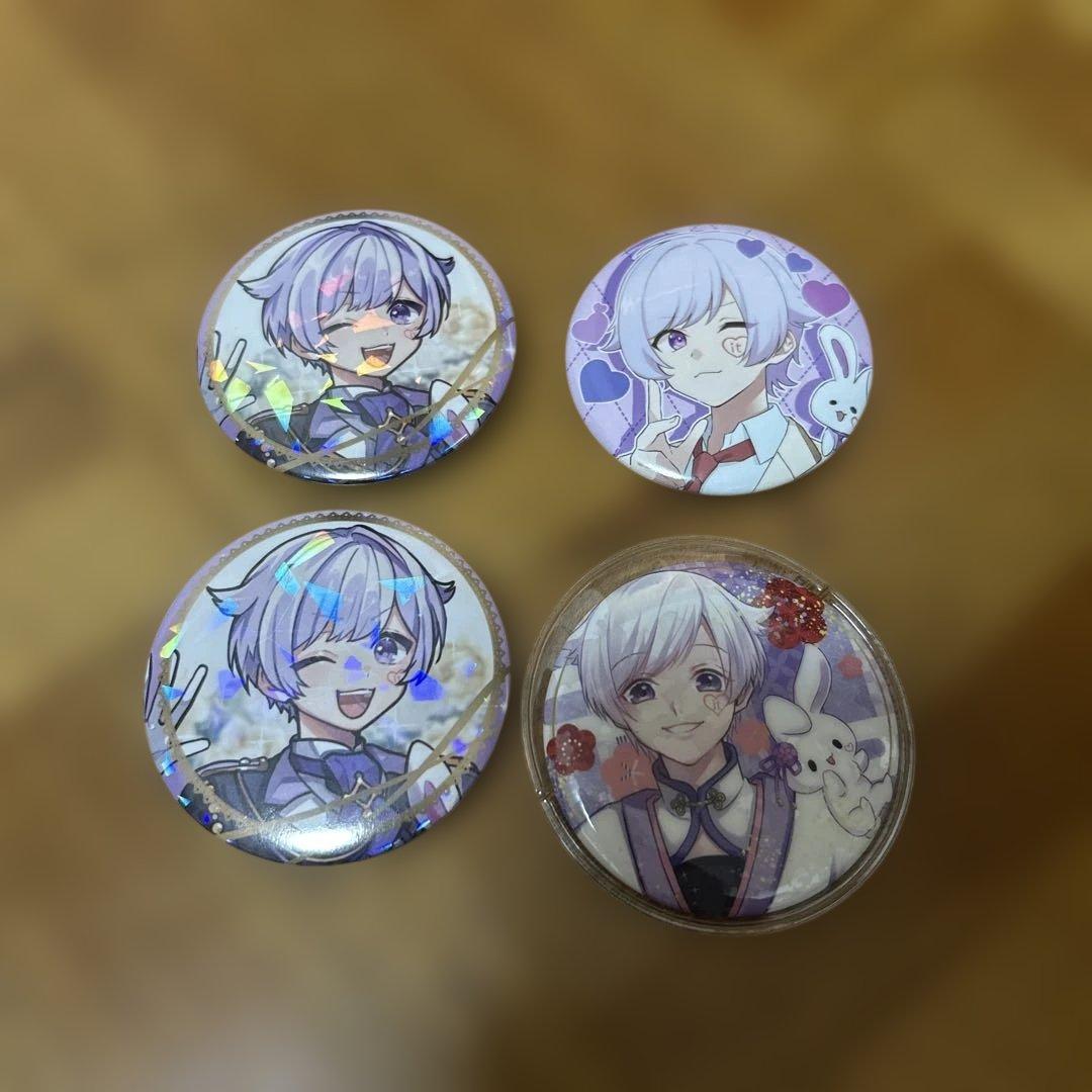 いれいす ランダム缶バッジ りうら hotoke 初兎 If 悠佑 - メルカリ