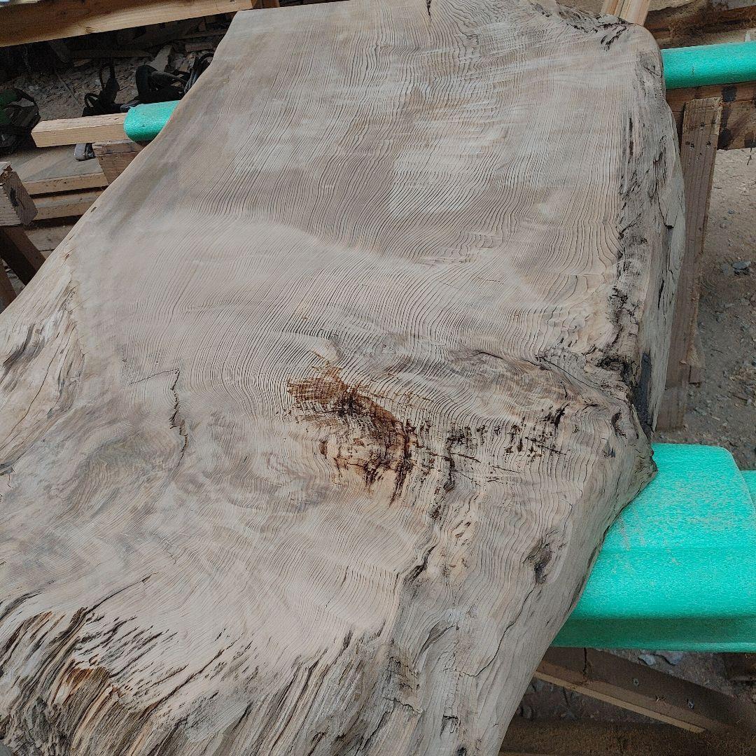 送料込み　神代杉　一枚板　無垢材　天板　テーブル　カウンター DIY番号82