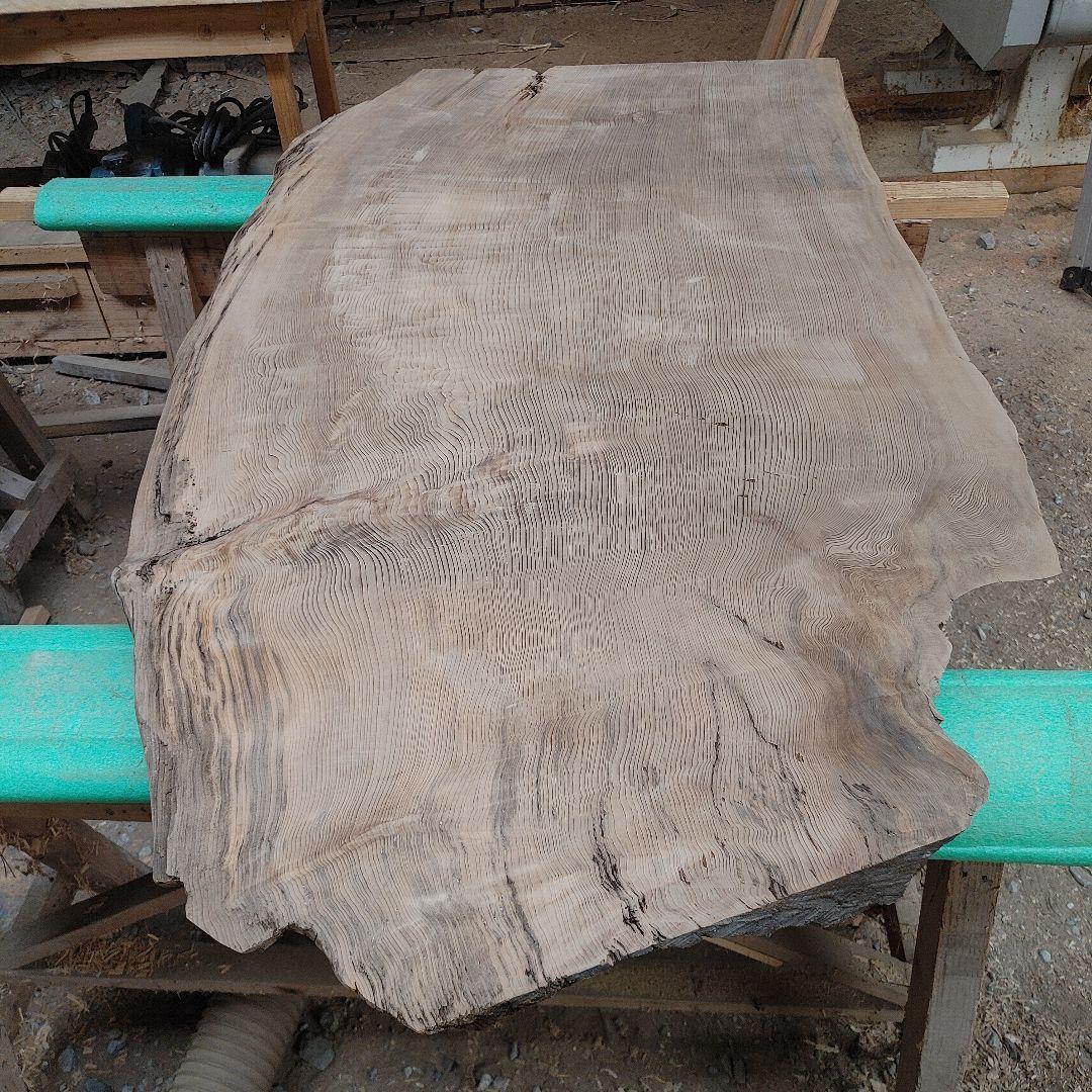 送料込み　神代杉　一枚板　無垢材　天板　テーブル　カウンター DIY番号82