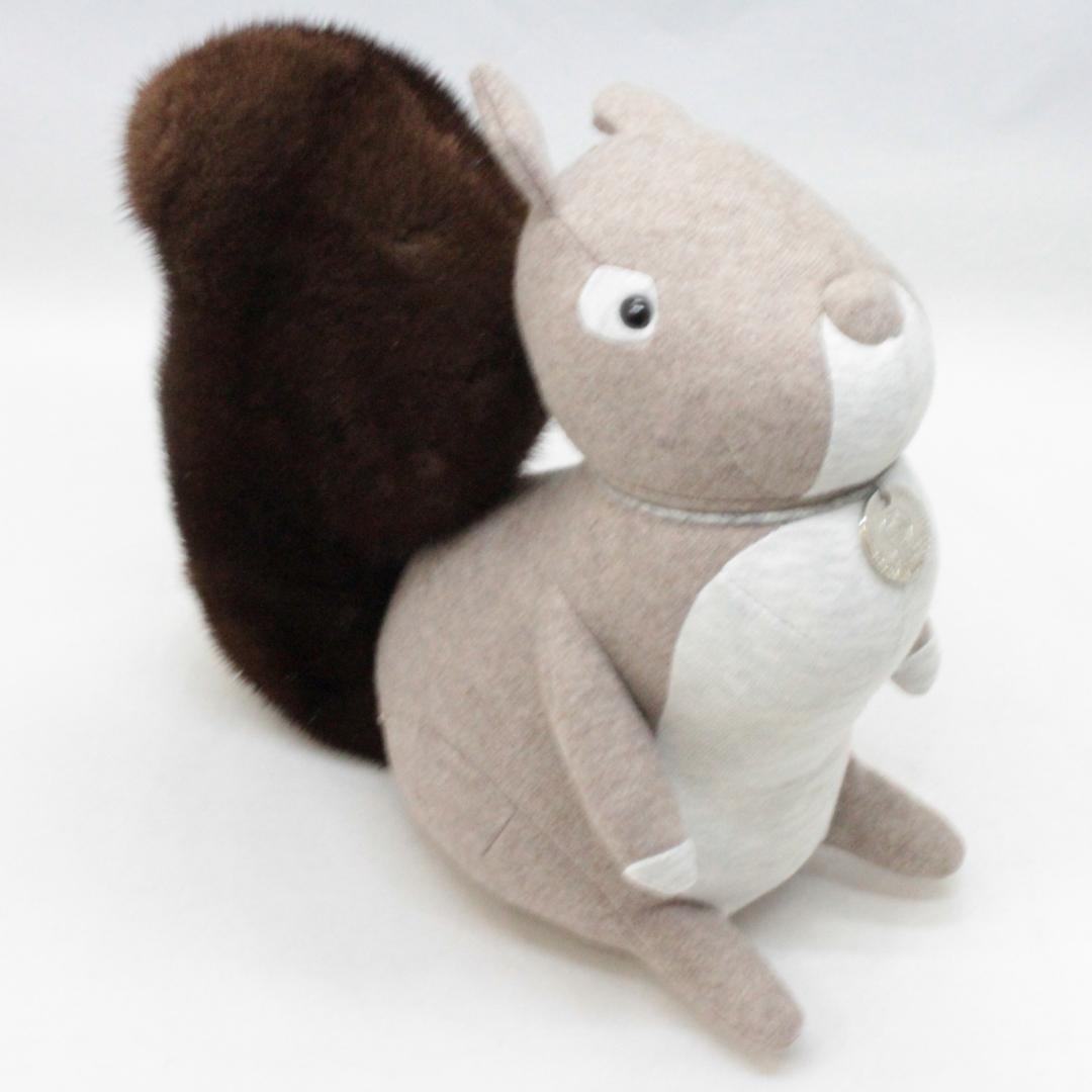 ブルネロクチネリ カシミアシルク混ミンクファーオブジェ【美品】
