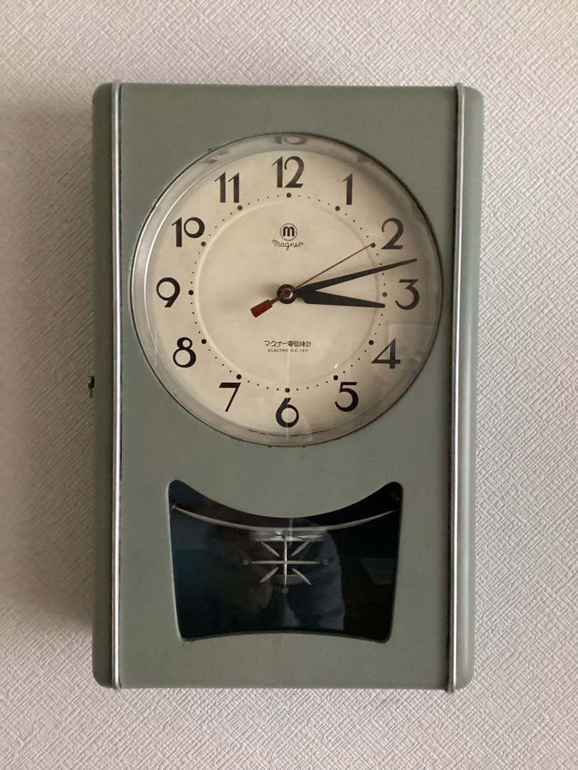 Manger(マグナー)電磁式振り子時計　昭和30年代