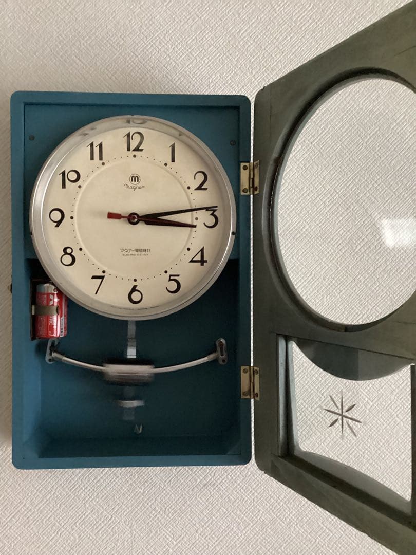 Manger(マグナー)電磁式振り子時計　昭和30年代