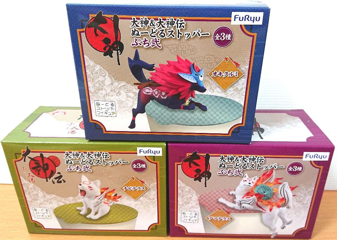 大神＆大神伝 ぬーどるストッパーぷち弐 アマテラス チビテラス
