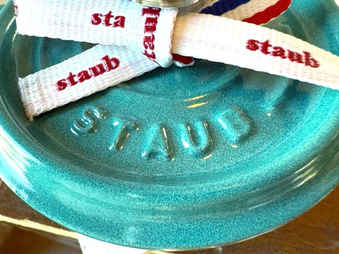 ストウブSTAUB完全限定希少廃盤色ミントココットラウンド１０ｃｍ新品生涯保証付