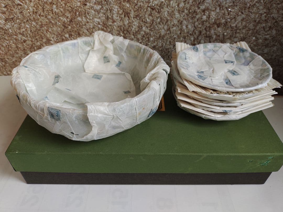 庫山窯　陶器製鉢＆小皿5枚セット　新品▪未使用