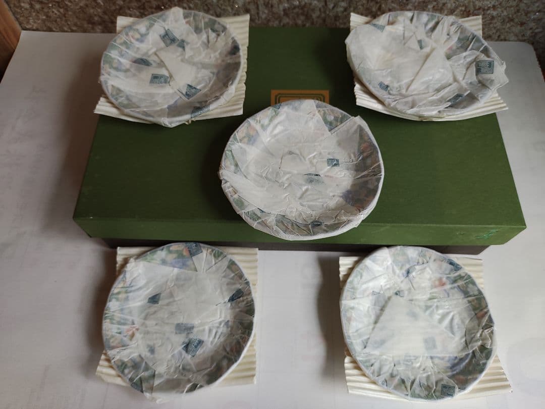 庫山窯　陶器製鉢＆小皿5枚セット　新品▪未使用