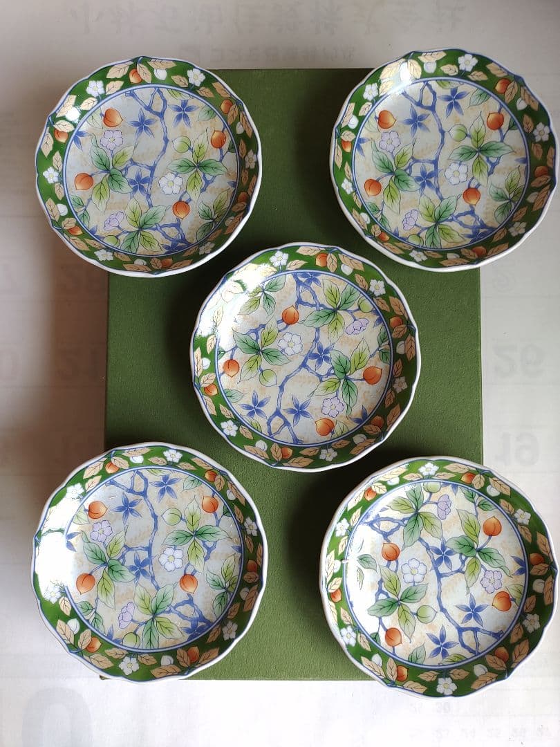 庫山窯　陶器製鉢＆小皿5枚セット　新品▪未使用