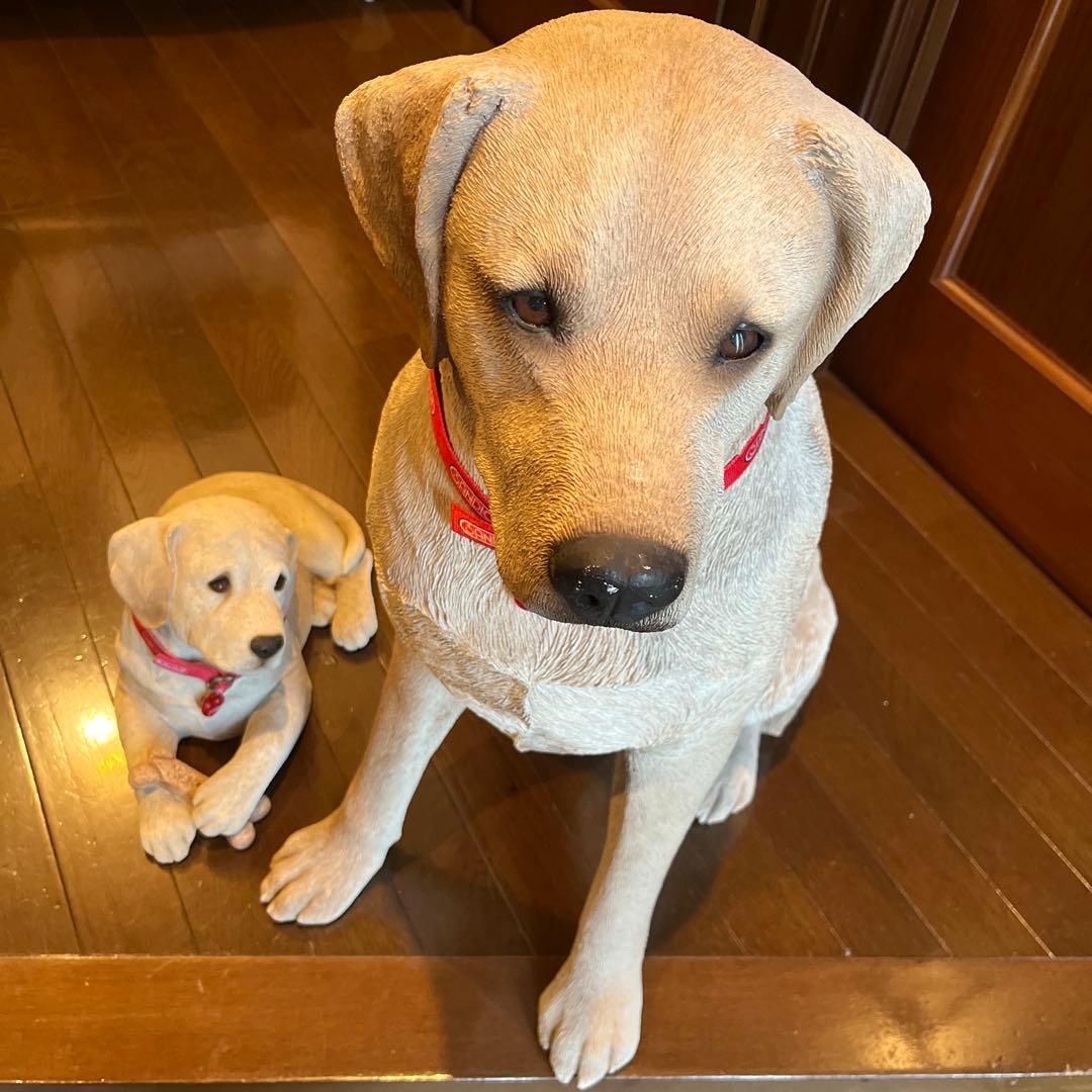 USAサンディキャスト社製置物　ラブラドールデンリトリバーL L リアルサイズ