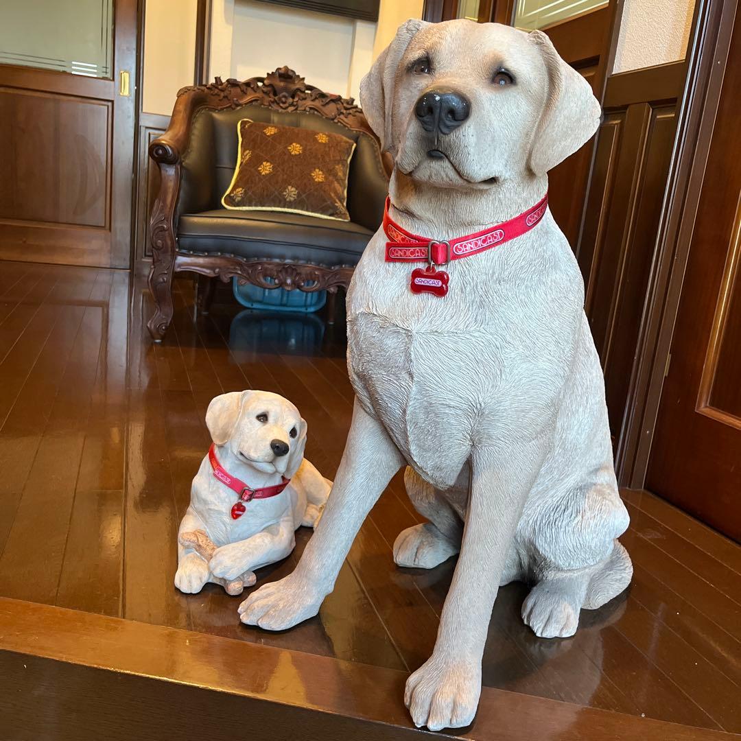 USAサンディキャスト社製置物　ラブラドールデンリトリバーL L リアルサイズ