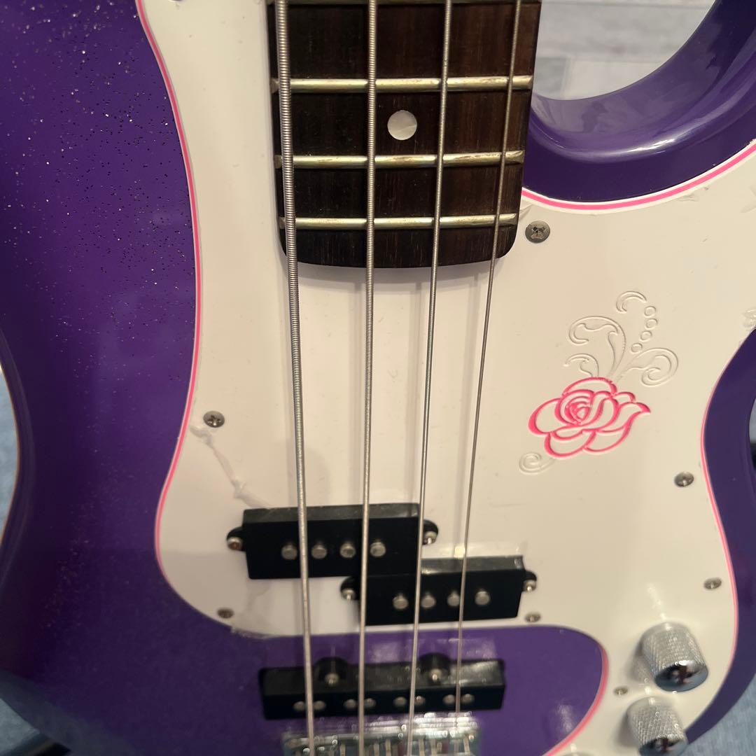 Gypsy Rose エレキベース パープル プレシジョンベース - メルカリ