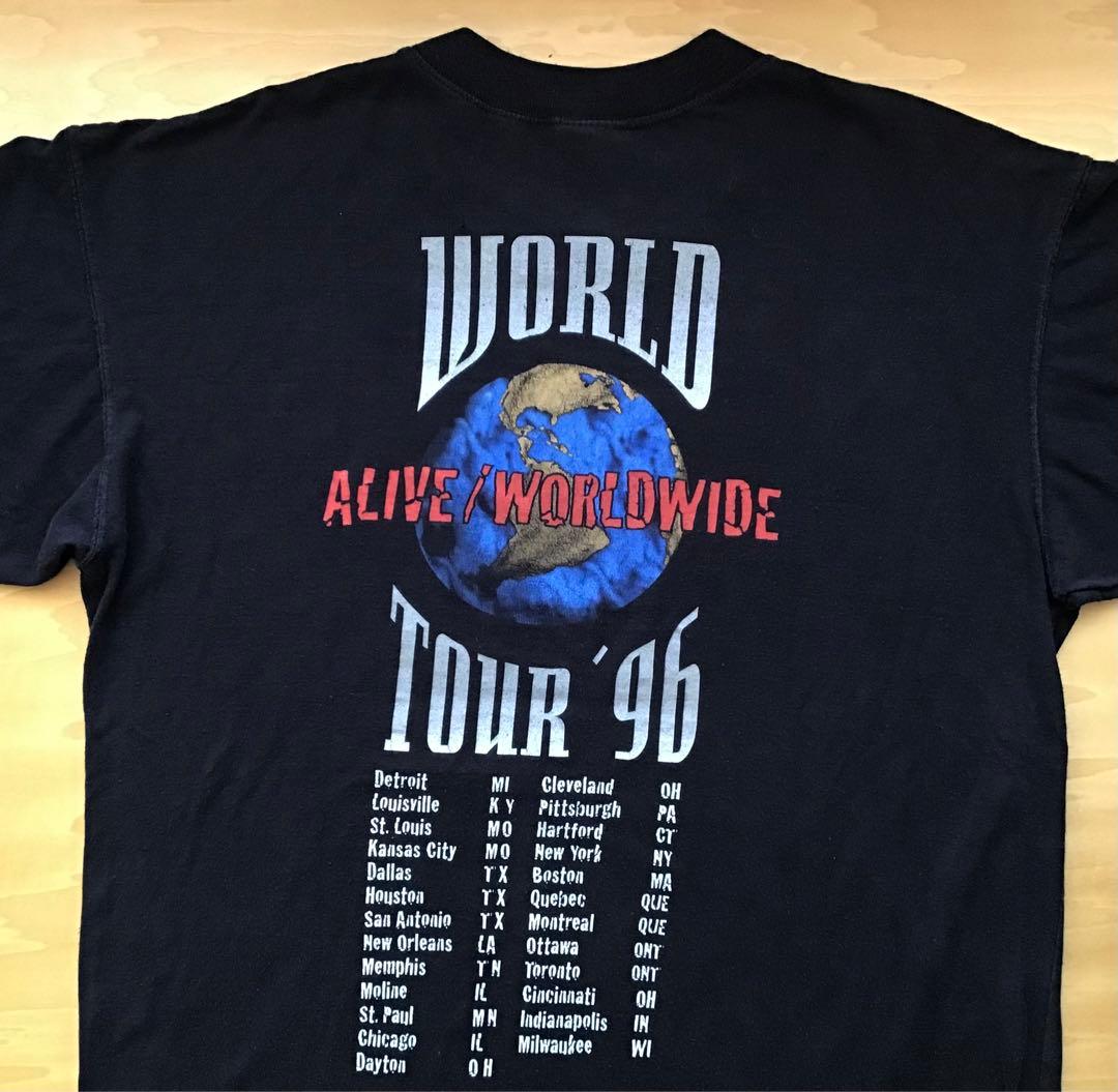 KISS ALIVE WORLDWIDE TOUR '96 ツアーTシャツ