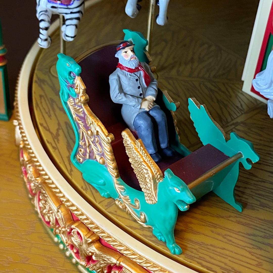 【超美品・完動品】Mr.Christmas ミスタークリスマス メリーゴーランド