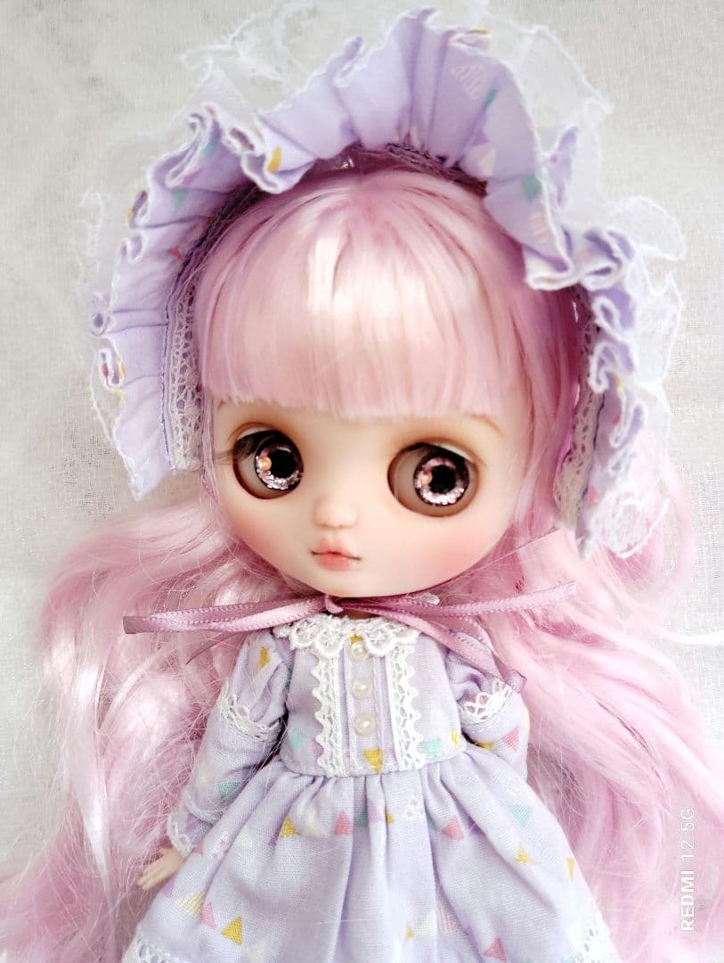 カスタムアイシードール ちゃん♡ピンク髪 - メルカリ