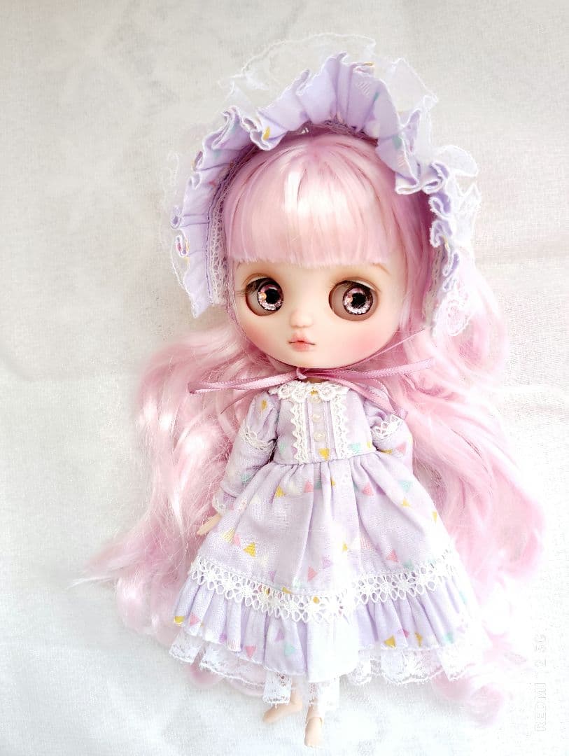 カスタムアイシードール ちゃん♡ピンク髪 - メルカリ