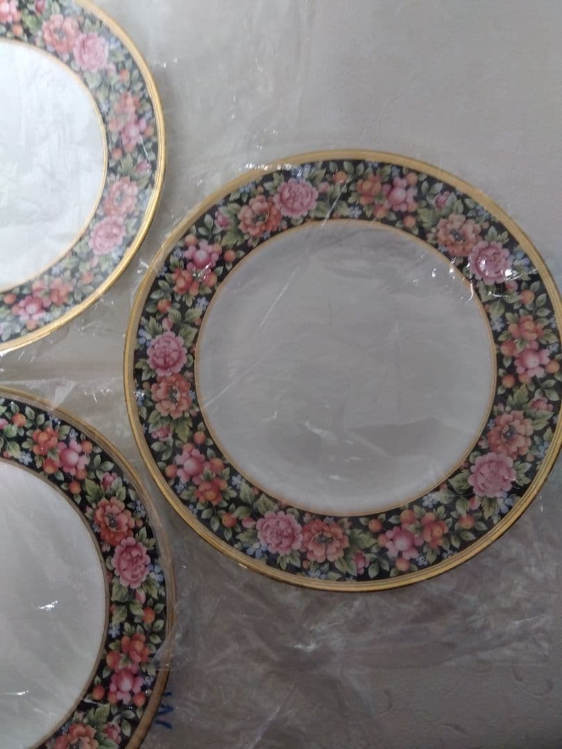 [新品]ウェッジウッド　　　　　 クリオ　フルリムボーダー　皿