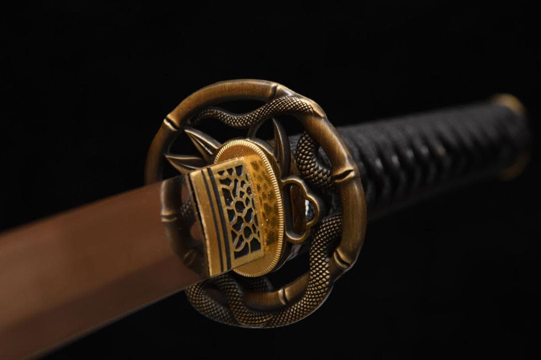 竹節蛇打刀 日本刀 模造刀 居合刀 武士道 武蔵 鑑賞用 手鍛造