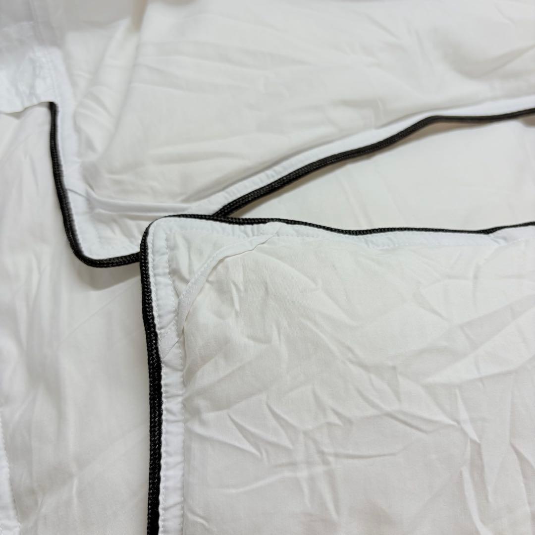 53開封済み　羽毛布団　ダブル　掛け布団　100％羽毛　詰め物1.4kg